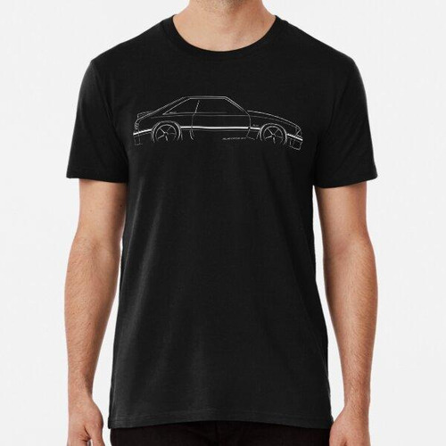 Remera Ford Mustang Gt (cuerpo Del Zorro) - Plantilla De Per