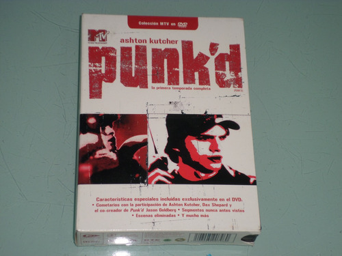 Punkd -primer Temporada Completa -ashton Kutcher-2 Dvd's Mtv