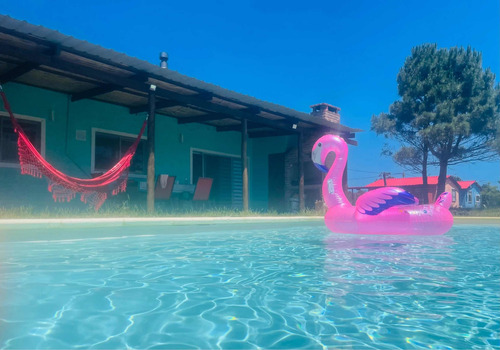 Casa Con Piscina Climatizada Uso Exclusivo En Punta Del Diablo!!! Cabaña Lo De Cata