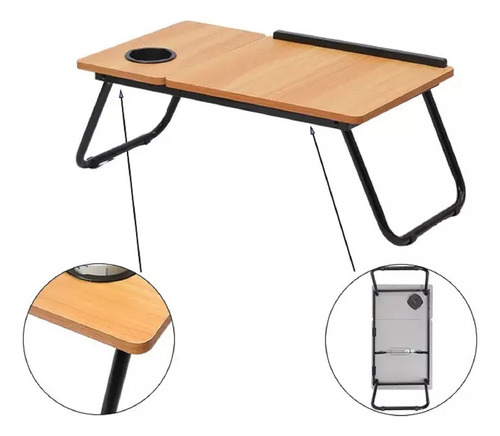  Mesa Laptop Base  iPad Celular Comedor Plegable Portatil   