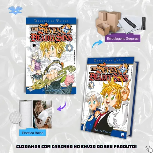 Nanatsu No Taizai Mangá Vol. 1 Ao 41 - Coleção Completa Jbc