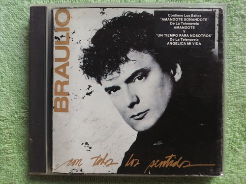 Eam Cd Braulio Con Todos Los Sentidos 1988 Discos Cbs U.s.a.
