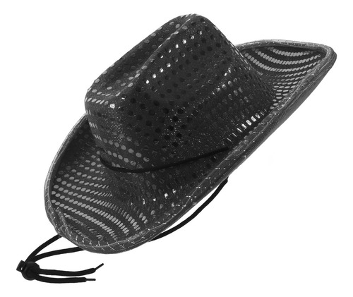 Gorro De Vaquera De Fiesta De Estilo Vintage Con Purpurina L
