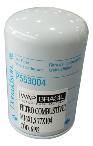 Filtro De Combustivel - Cx7085 Cód. 6192