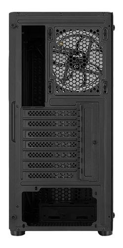 Imagen 6 de 7 de Gabinete Gamer Aerocool Prime Black V2 Argb Cristal Templado
