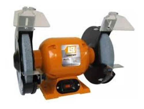 Amoladora De Banco Lüsqtoff Ab-375 De 50hz Naranja 220 Volts