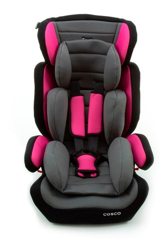 Cadeirinha De Carro Tour Cosco 9 A 36 Kg Cinza E Rosa