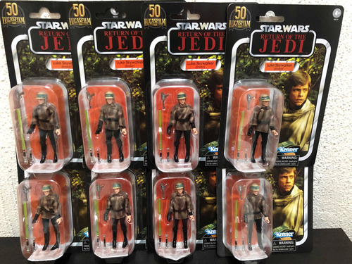Luke Skywalker Endor 50th Anniversary Vintage Vc # 198 3.75 (Usado)