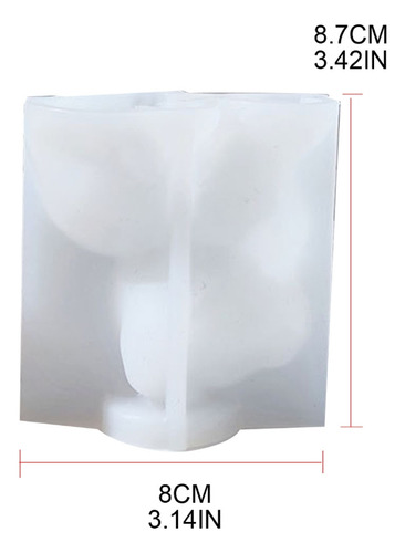 Molde De Silicona Para Velas Con Forma De Gato Para Decoraci