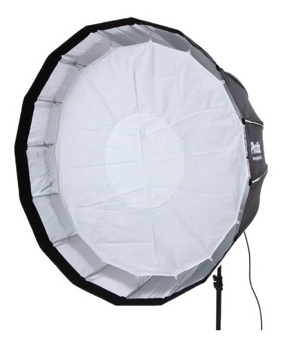 Imagen 6 de 10 de Hexa Soft Box Deep 120cm Phottix Montura Bowens