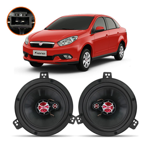 Alto Falante Mobi Palio Gran Siena 6 Polegadas Dianteiro 120w - KF.249