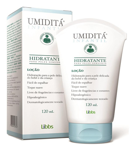 Umidita Loção Hidratante Infantil 120ml