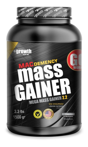 Mass Gainer 1.5 Kg (un Kg Y Medio) Linea Black Super Pro