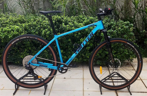 Bicicleta Mtb Carbono Twitter Leopard Pro Shimano Deore 12v