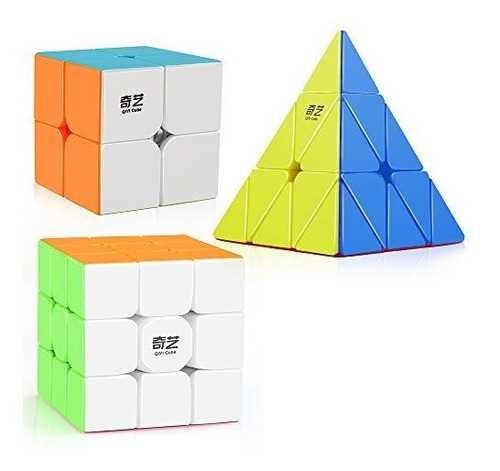 Dfantix Qiyi Speedless Cube Set Qidi S 2x2 Warrior W 3x3 Qim