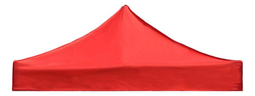 Funda De Lona Para Lluvia Sombrilla Sun Shelter, Color Rojo