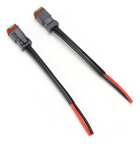 S 2 Conectores De Arnés De Cableado Macho Y Hembra Dt De 2