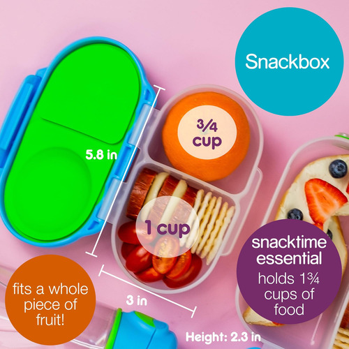 Mini Lunch Box + Snack Box (ocean Breeze): Incluye Lunch Box