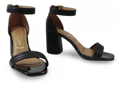 Imagem 3 de 3 de Sandalia Vizzano 6438.100 Napa Preto