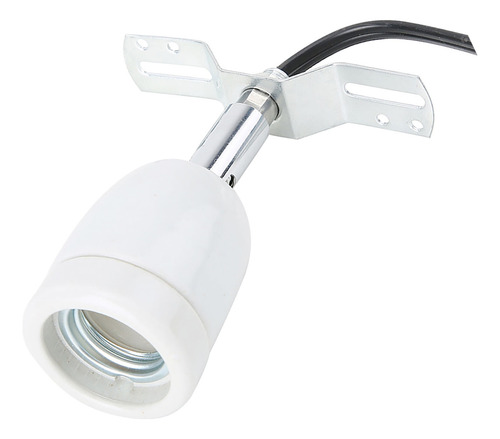 Suporte Térmico Cerâmico E27 Rotatable Reptile Pet Clip Bulb