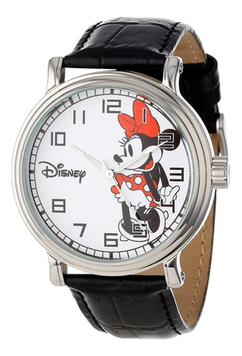 Disney De Los Hombres W000530 Minnie Mouse Clásico Reloj