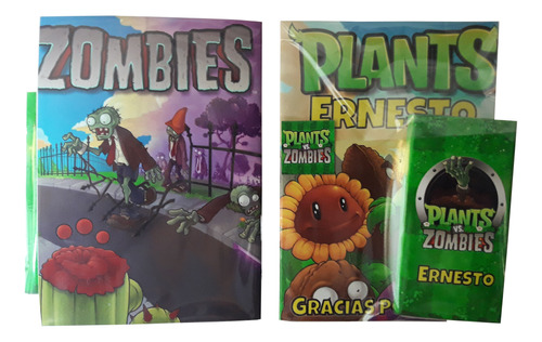 10 Libritos Para Colorear Y 10 Lapices X6 Plantas Vs Zombies