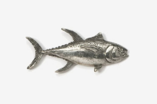 Pin Pewter Yellowfin Tuna Gg Harris Wildlife Collection