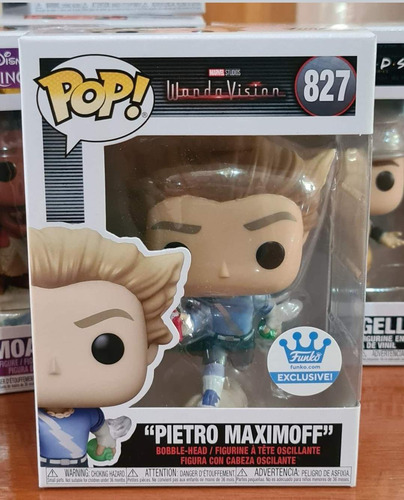 Funko Pop Pietro Maximoff 827 Exclusivo Funko Shop (Usado)