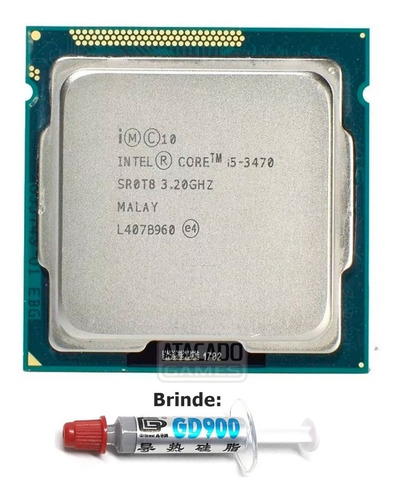 Imagem 1 de 1 de Processador Intel Core I5-3470 De 4 Núcleos E 3.2ghz