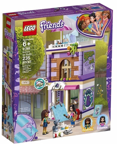 Lego Friends Estudio De Arte De Emma 41365 Andrea 235 Piezas