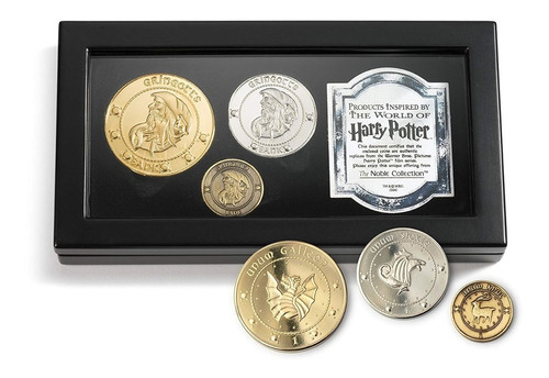 Harry Potter Moneda De Banco Coleccion Gringotts, Noble Coll