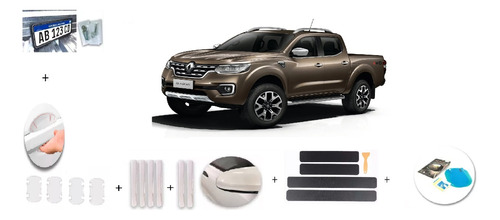  Combo De Accesorios De Protección Para Renault Alaskan