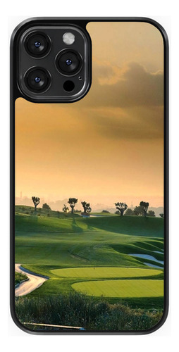 Funda Compatible Con iPhone De  Diseños Campo Golf #9