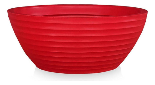 Vaso De Planta Flor Bacia Cuia Polietileno 30x12 V Ferrari