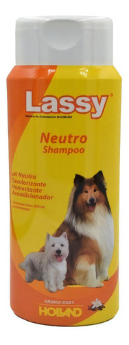 Shampoo Lassy Neutro 350ml Humecta, Deodoriza, Uso Frecuente Fragancia Baby