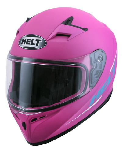 Capacete para moto  integral Helt Street  Street Polar  rosa tamanho 62 