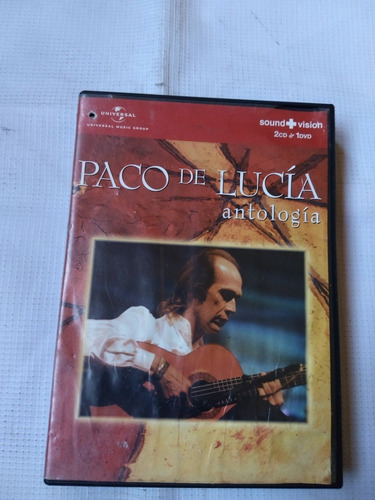 Antologia Paco De Lucia 3 Discos Película Dvds Originales