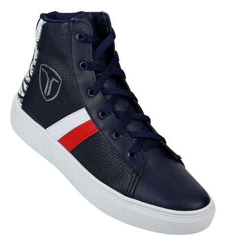 Tenis Moda Hombre Salvaje Tentación Marino 07703301 Tacto Pi