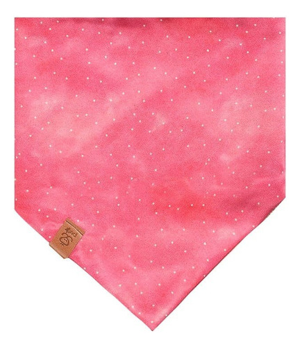 Bandana Pet Jr Dupla Face Para Cachorros E Gatos Poliéster Cor Nude Juliette P