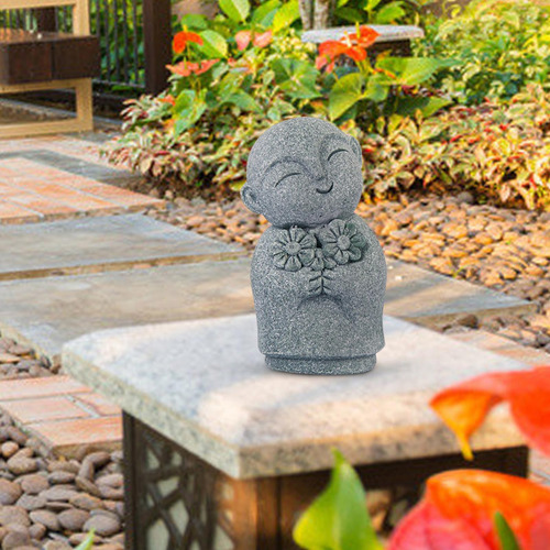 3 Monje Estatuilla Mini Buda Pecera Decoraciones Para Estilo