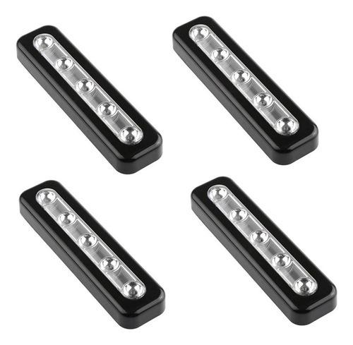 Wefoonlo - Paquete De 4, 5 Luces Led Tactiles Tactiles, Func