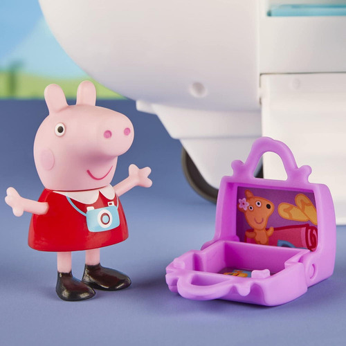 Juguete Peppa Pig Avión Air Peppa Con Ruedas Y Figura