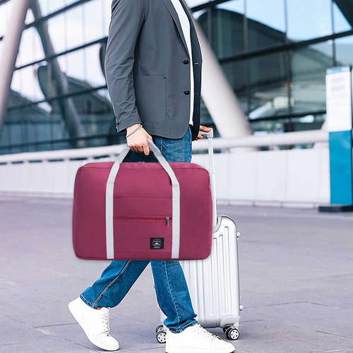 Bolsa Deportiva Para Gimnasio, Bolsa De Viaje Plegable Con F