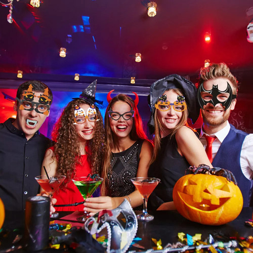 12 Gafas Fiesta Halloween