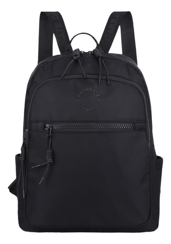 Mochila Cherry Agarrate Catalina Negro Liso