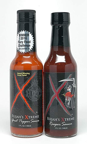 Xtreme 5 Oz De Elías. Variedad 2-pack (ghost Pepper Y Reaper