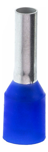 Terminal Tubular Ilhos Azul Embalagem Com 100 Peças Magnet