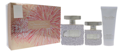 Perfume Oscar De La Renta Bella Blanca For Women 3pc Gift Se