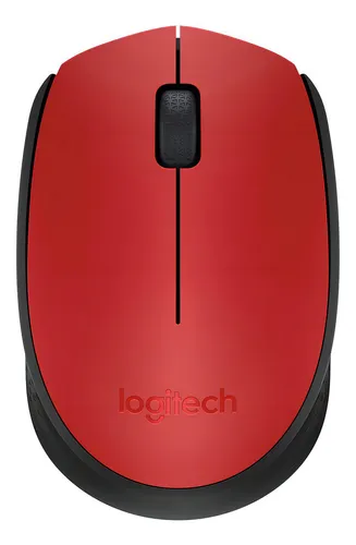 comprar Logitech M170 Mouse Inalámbrico Óptico Rojo\u002Fnegro