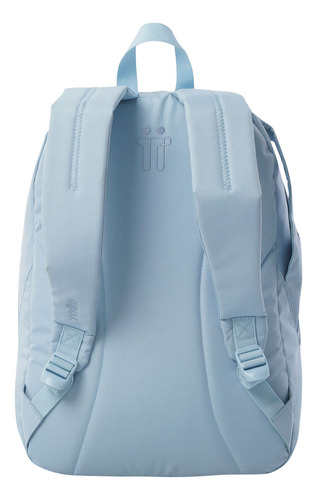 Totto Mochila Resistente Con Organizador Interno Morral Omet Azul Claro Lisa